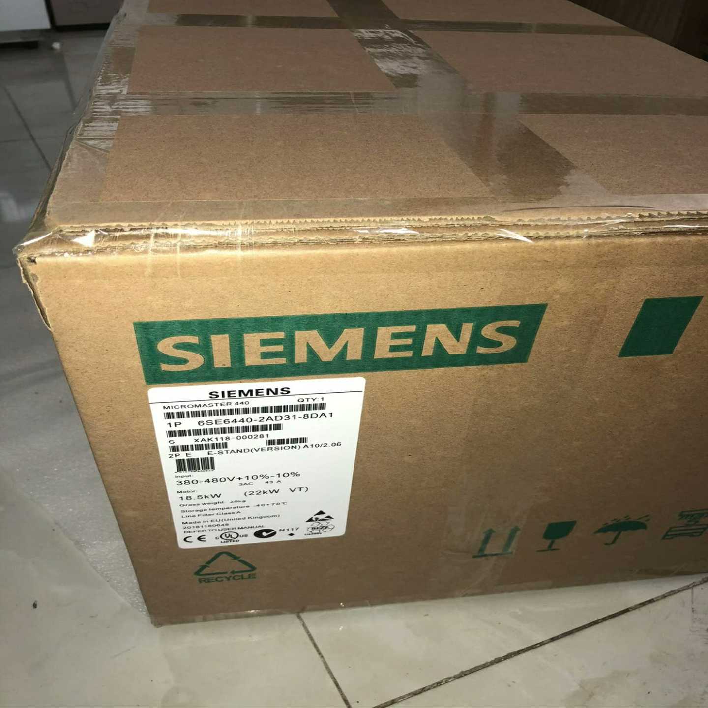 询价-变频器6se6440-2Ud31/2ad31-5da1/5d