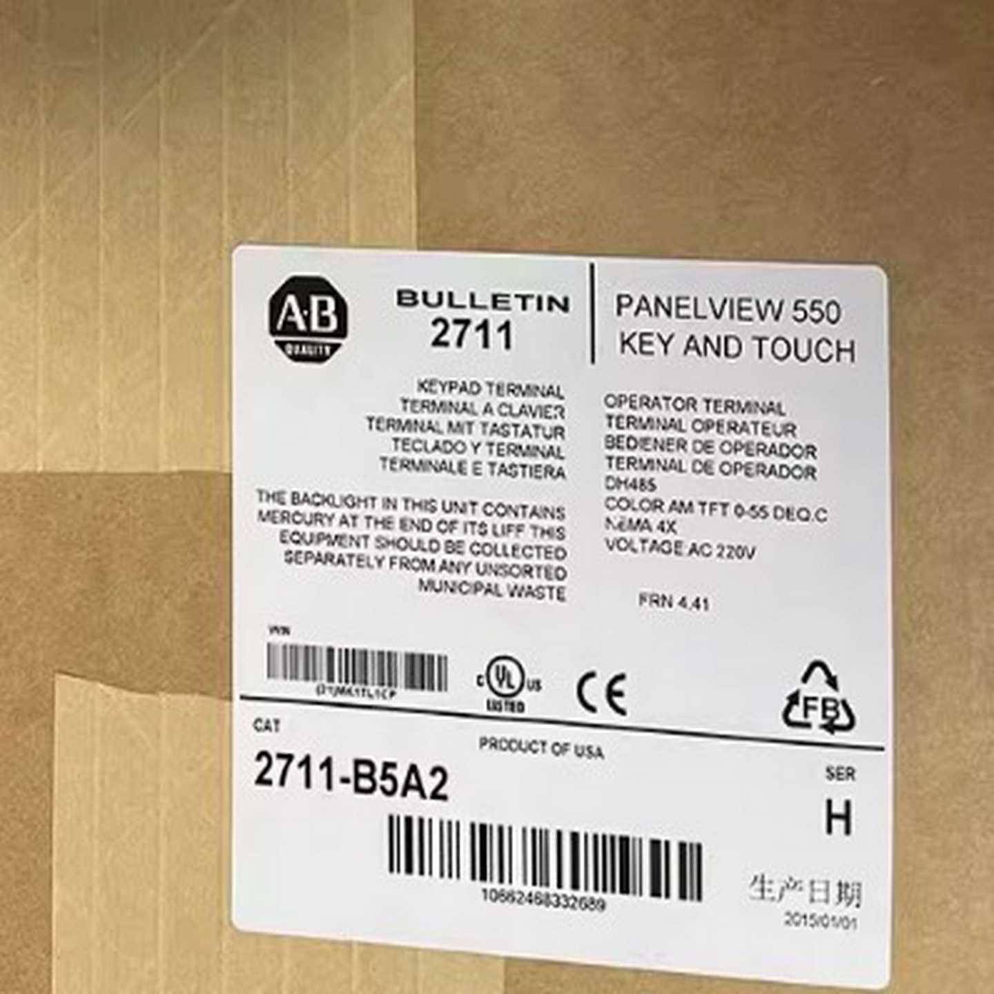 2711-B5A2少量库存质保直发询价