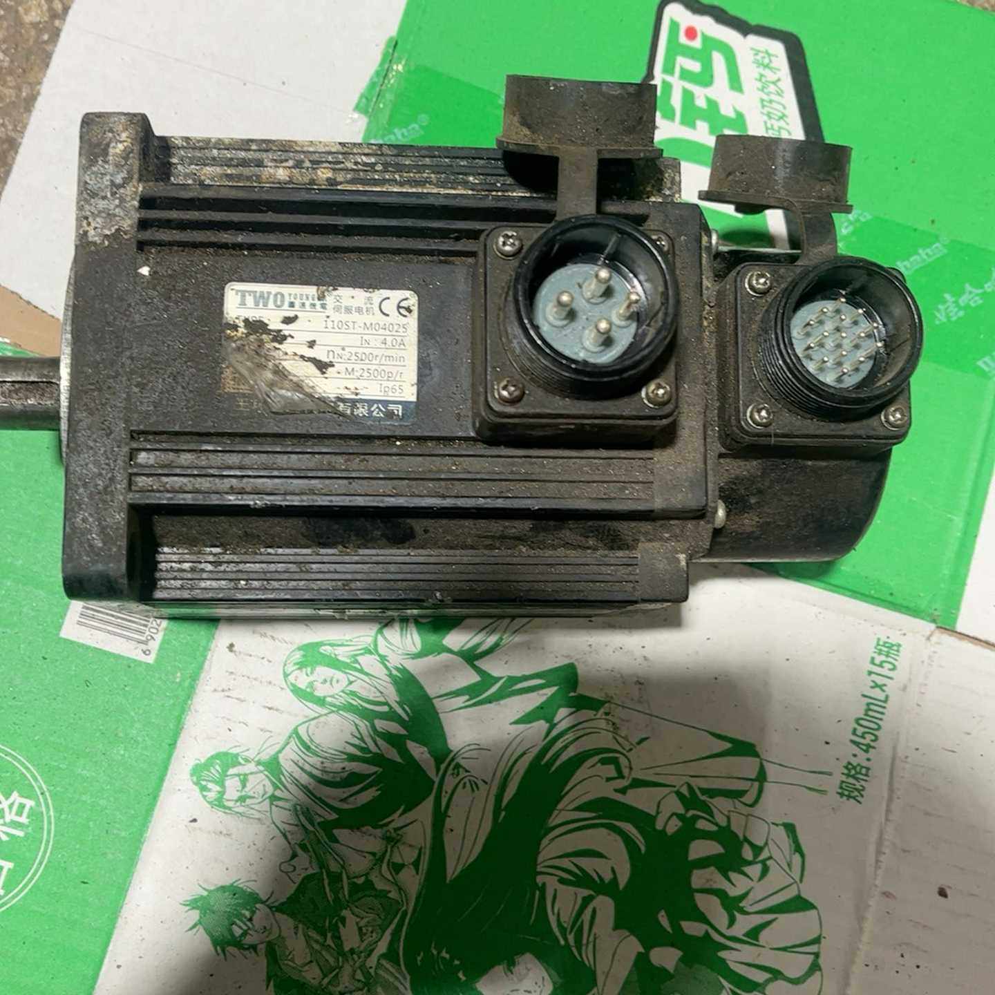 （洋洋设备）图远伺服交流电机110ST-M4030，,4N，