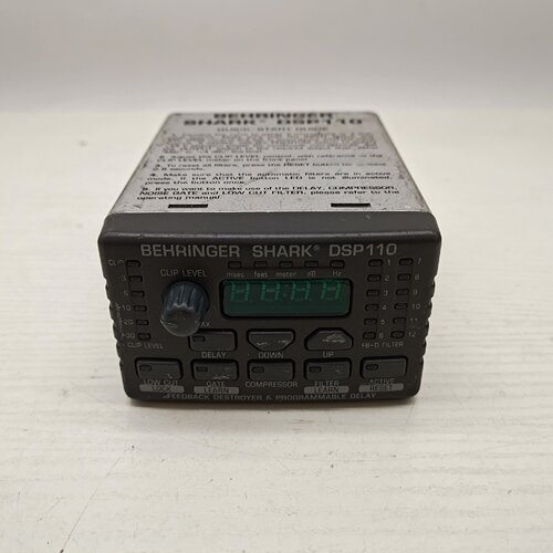 询-议价BEHRINGER百灵达DSP110多功能音频处理器