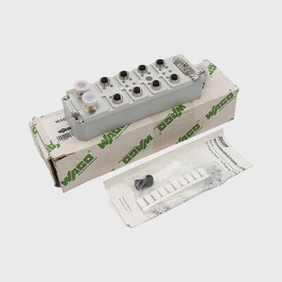 WAGO IOSystem 755105 PROFIBUSDP 8DI 24VDC 4DO 24DC 2A unused