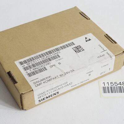议价6Fc51110Ca030Aa2 Baugruppe Fr Cnc DmpKompakt  Neu Ovp Ve