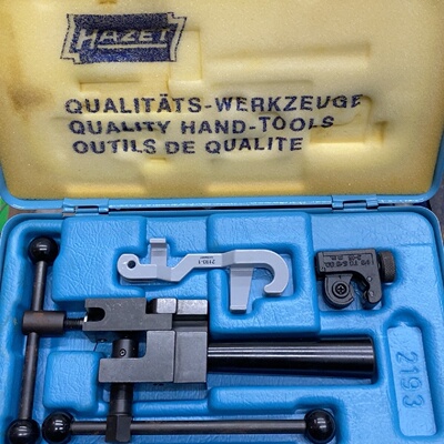 德国制造管道扩口工具套装Hazer2193用于塑料包裹的议价