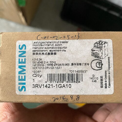 询-库存3RV14211GA10断路器