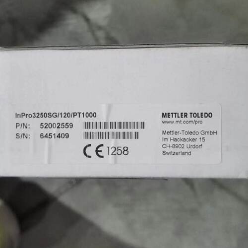 配件METTLERTOLEDO梅特勒InPro3250SG120Pt100052002559议价