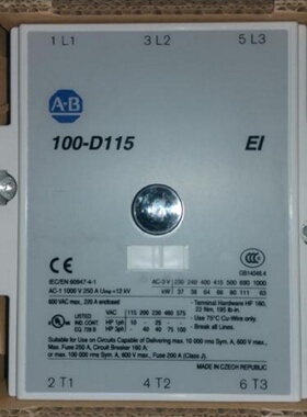 议价全新AB罗克韦尔交流接触器100-D115D00 100-D115EA00