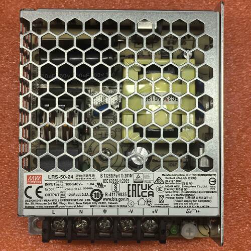售明纬电源LRS5024有2台24V输出实物拍摄-议价