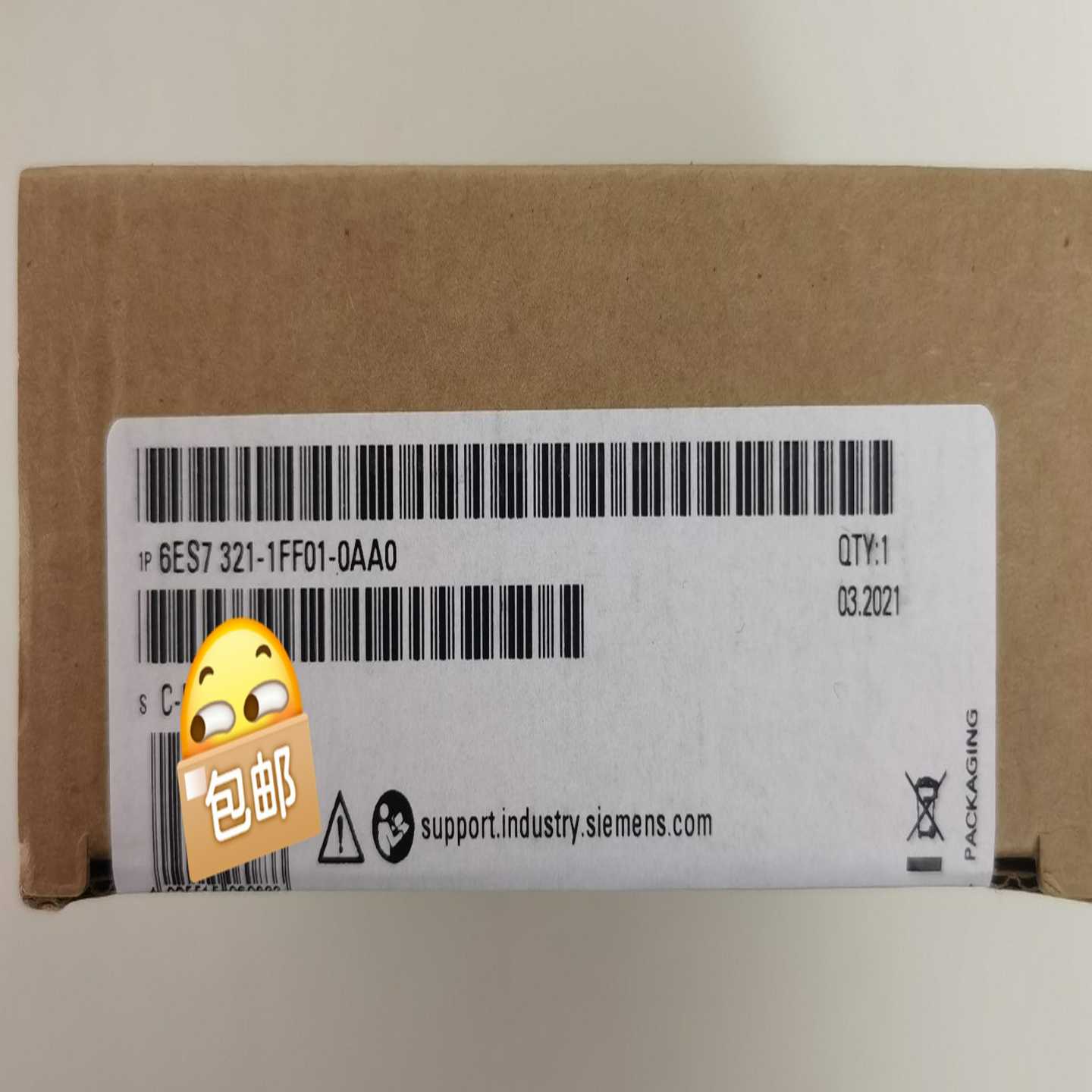 未开封6ES7321-1FF01-0AA0产品质保一年询价