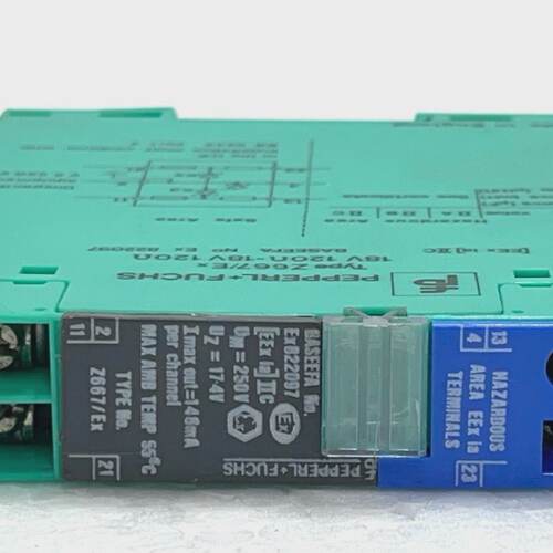 PepperlFuchs Z667Ex Baseefa 822097  From Autronica Zener Bar