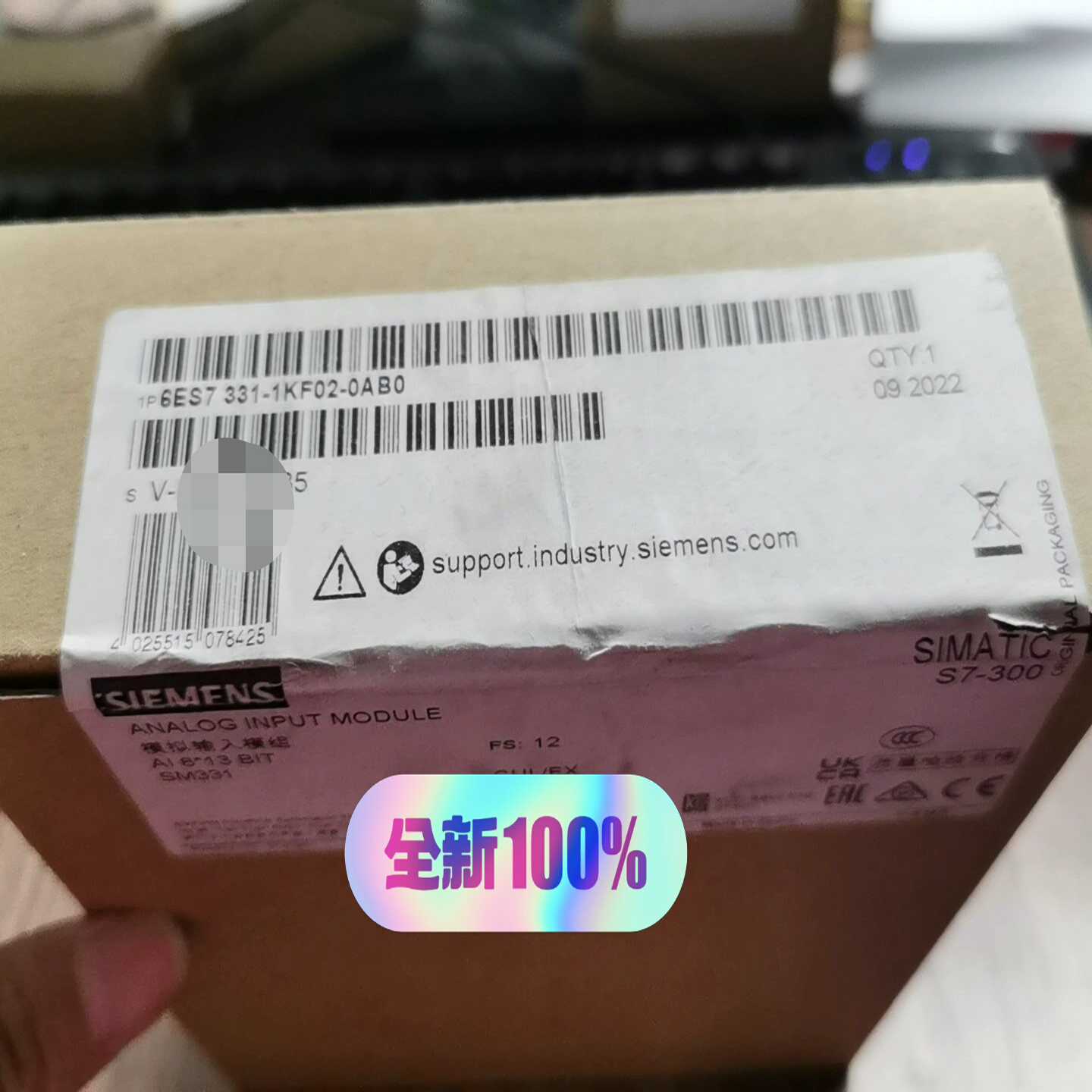 6ES7331-1KF02-0AB0全新原装原标实物现货一--议价商品