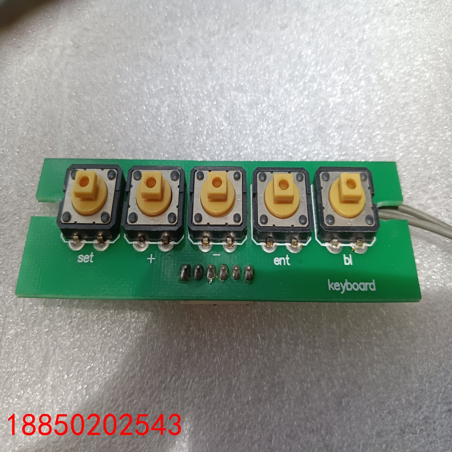 【请询价】氧气分析仪配件DFY-II  电路板按键板keyboar