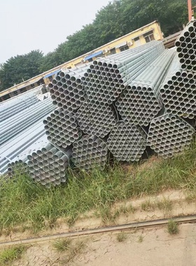 镀锌钢管现货供应Q235热镀锌钢管圆管薄壁大口径穿线管