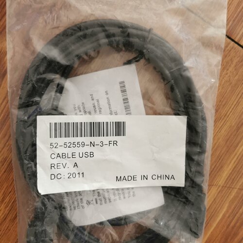 【询价】CABLE USB   52-52559-N-3-FR