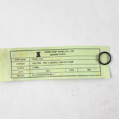 ORing PN 20B For Heishin VSK250L Fire  General Pump Spares P
