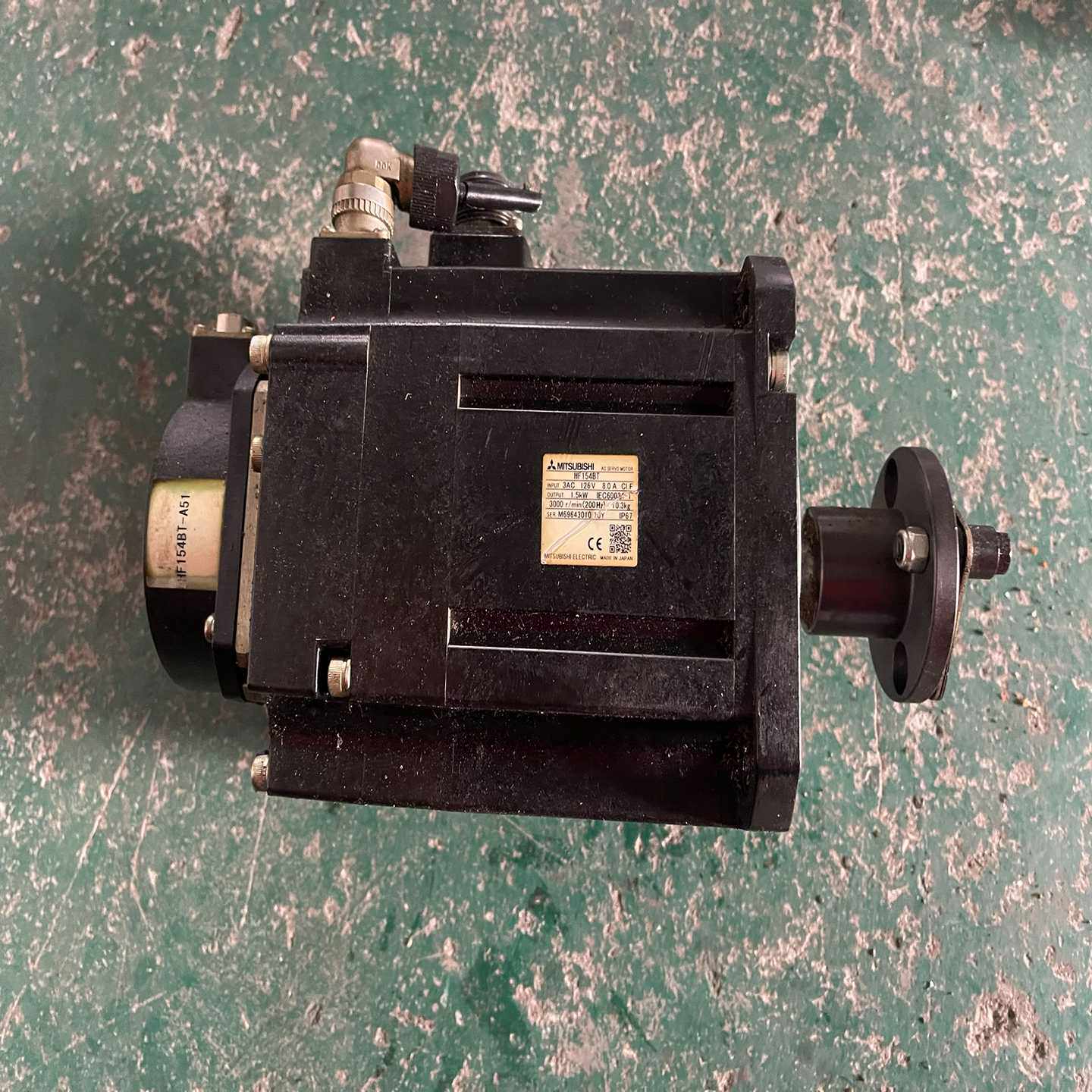 三菱系统电机HF154BT/HF153BT原装拆机，功能包好--议价商品