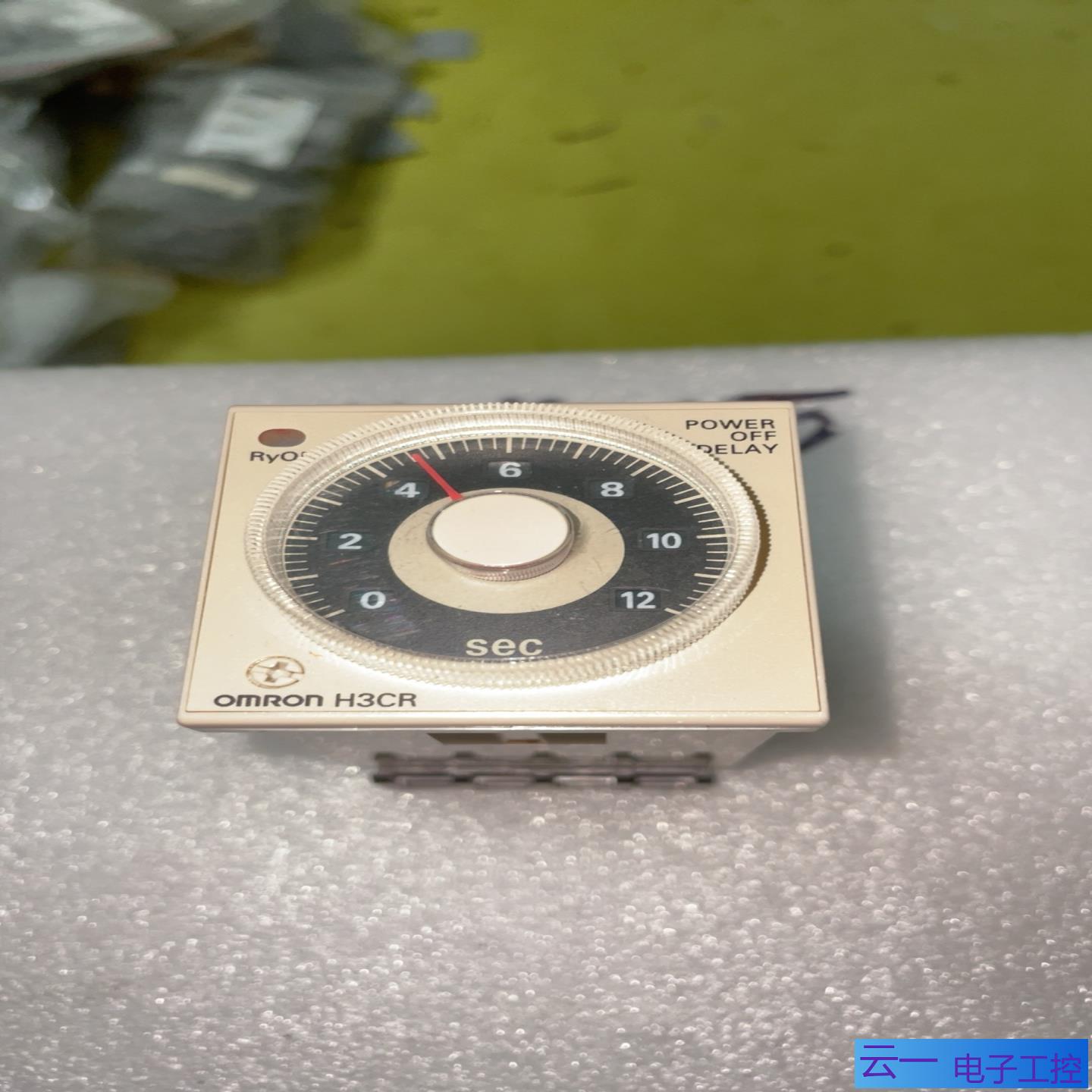 OMRON延时继电器H3CR-H8L005s到12s断电延时；议价