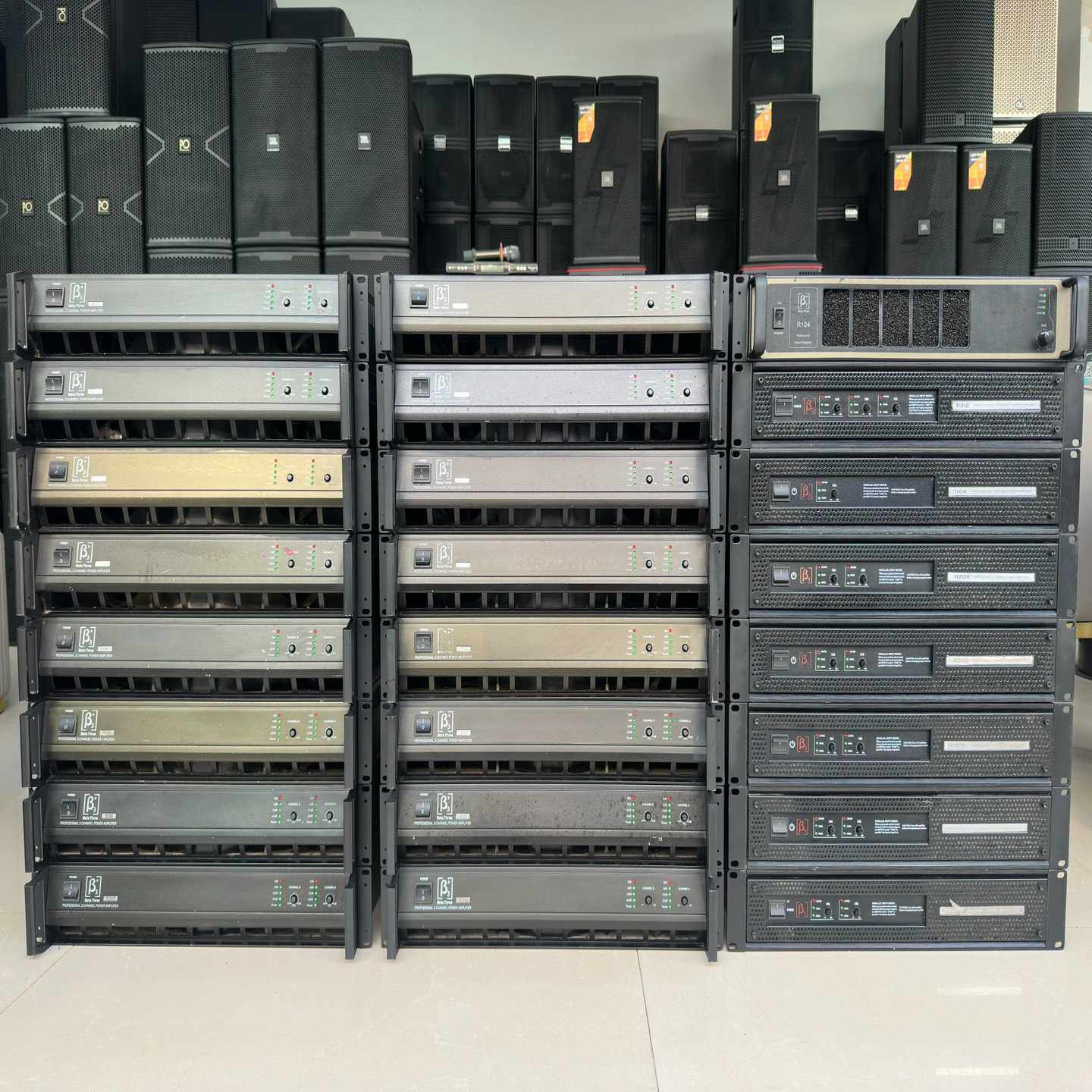 贝塔斯瑞3-R208专业功放24台老款R208十六台--议价商品