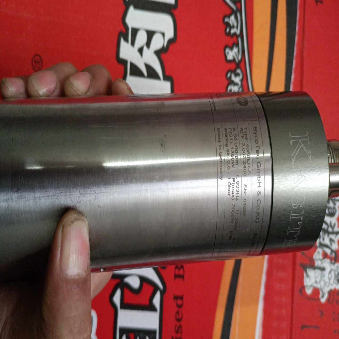 SycoTec 4060ER-S 50000转主轴 8829；议价