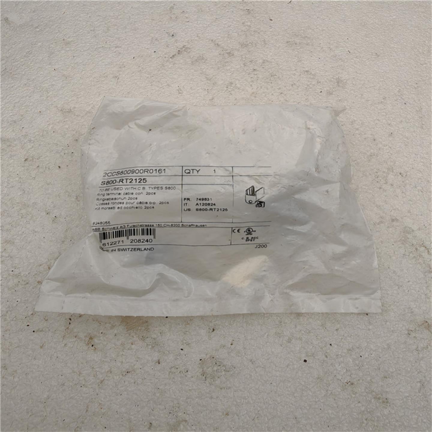 ABB S800-RT2125高分断微型断路器零件环形端子套装