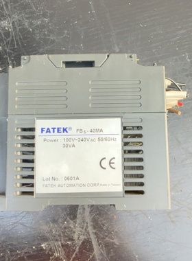 议价FATEK永宏PLCFBS40MAT2主机成色议价