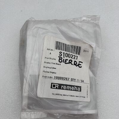 Remeha S100227 DISPLAY BOARD