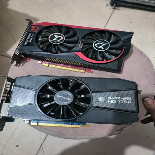 议价出拆机的hd7750出1块拆机的hd7750显卡拆机的