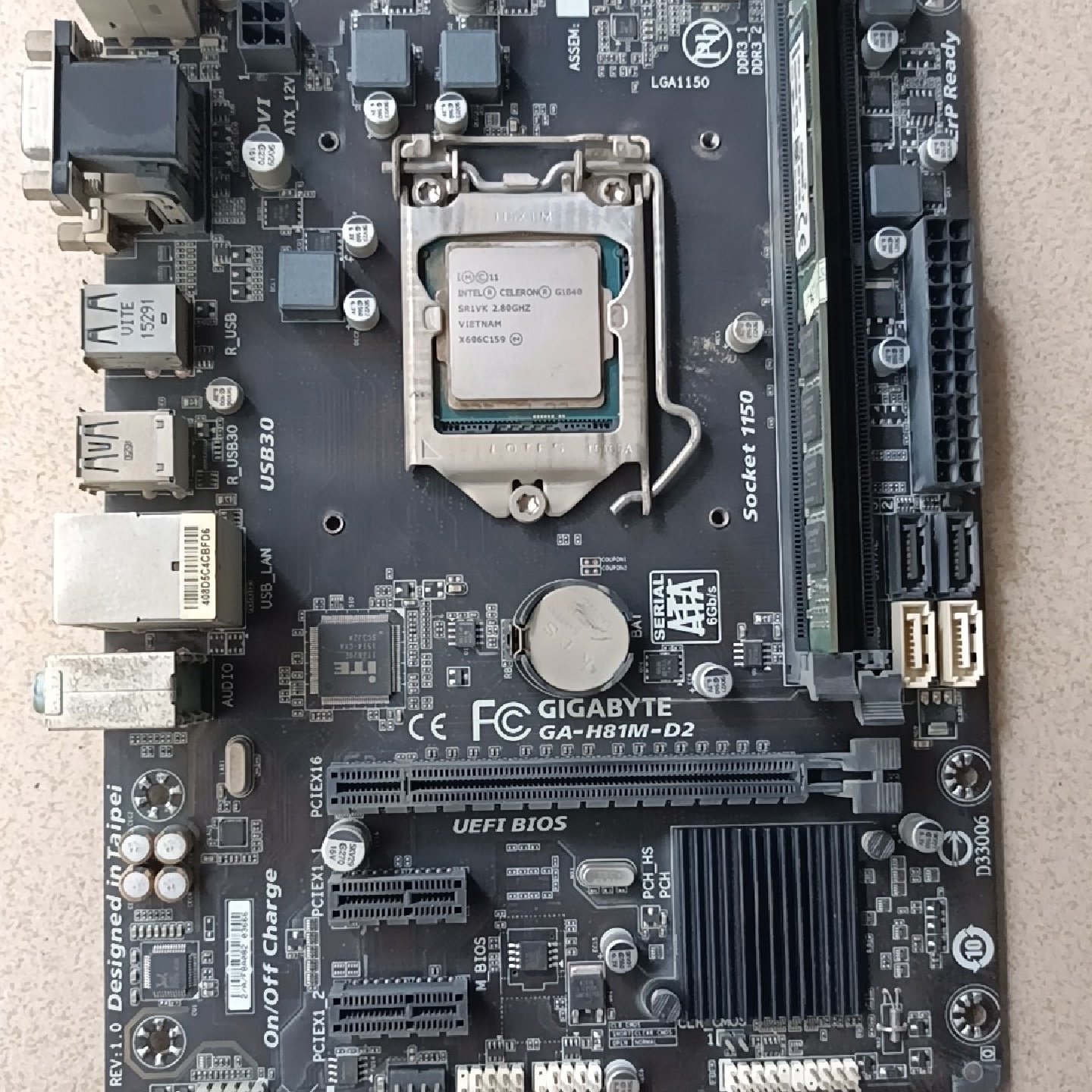 技嘉主板GAH81MD2一套带内存cpu议价,电子元器件市场,其它元器件,淘宝优惠券,粉丝福利购,淘宝优惠卷