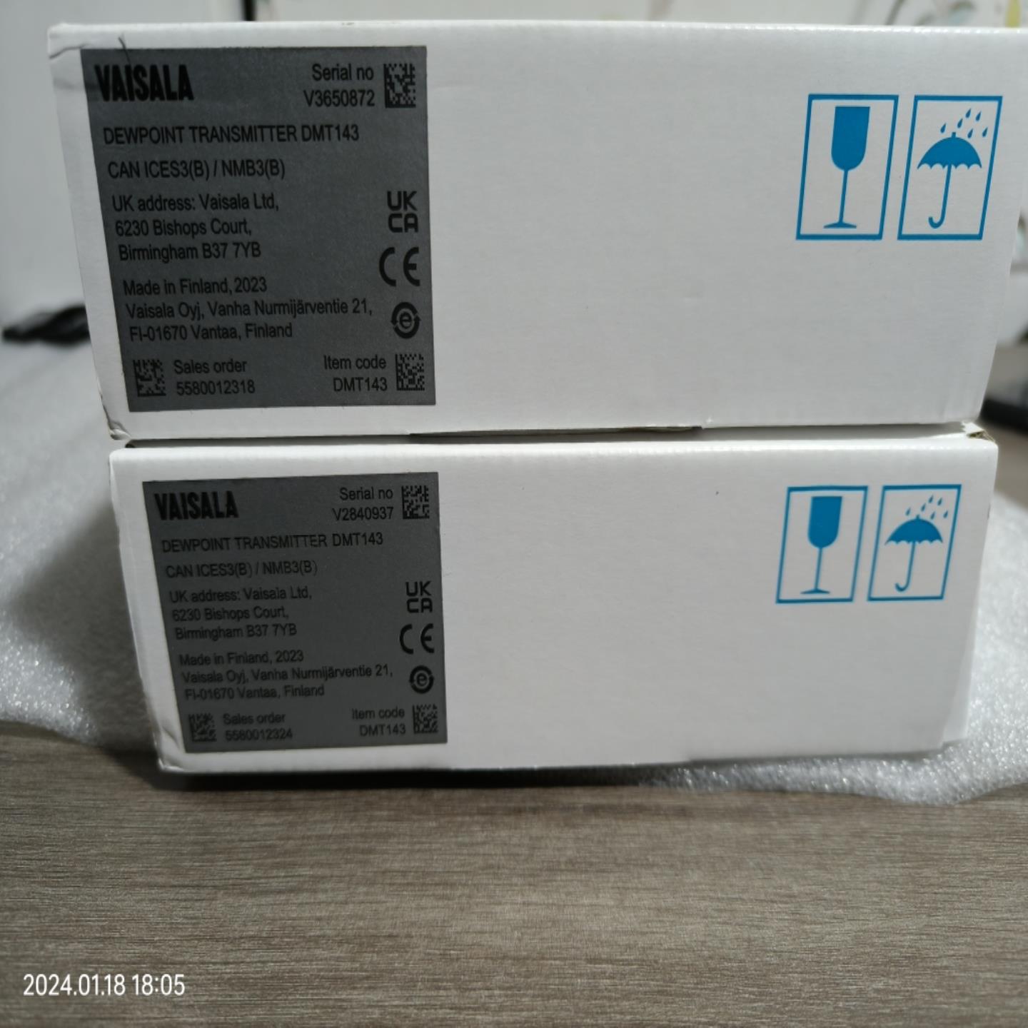 VALSALA维萨拉露点仪DMT143传感器实图23年在保