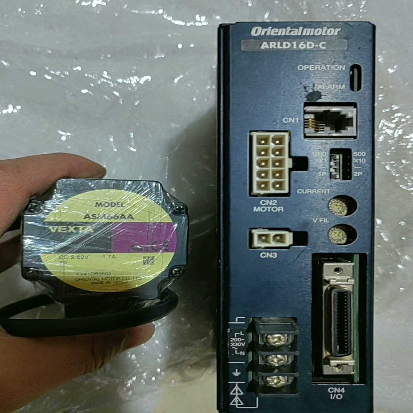 询价东方伺服驱动和电机，ARLD16D-C和ASM66AA一套，