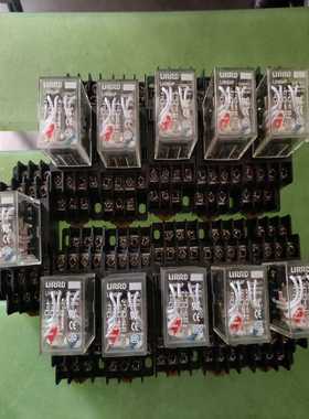 二手拆机LIRRD利尔德小型中间继电器14脚LHH54P--议价商品