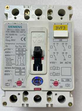 断路器3VF3111-1BS41-0AA0询价