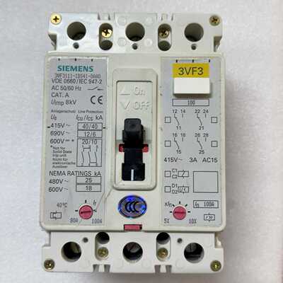 断路器3VF3111-1BS41-0AA0询价
