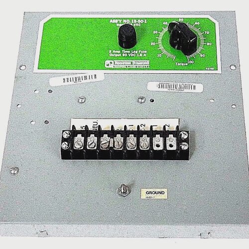 ROCKFORDDYNATORQ15501控制面板带STACO能源类型221自动施压器