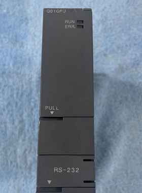 议价Q系列PLC模块Q01CPU实物拍摄成色议价