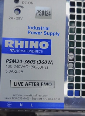 询价-RHINO PSM24360S360W