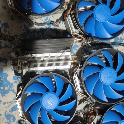 询价-九州风神2铜管散热器配intel115*底座