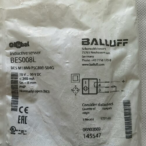 询价-BES008L巴鲁夫传感器