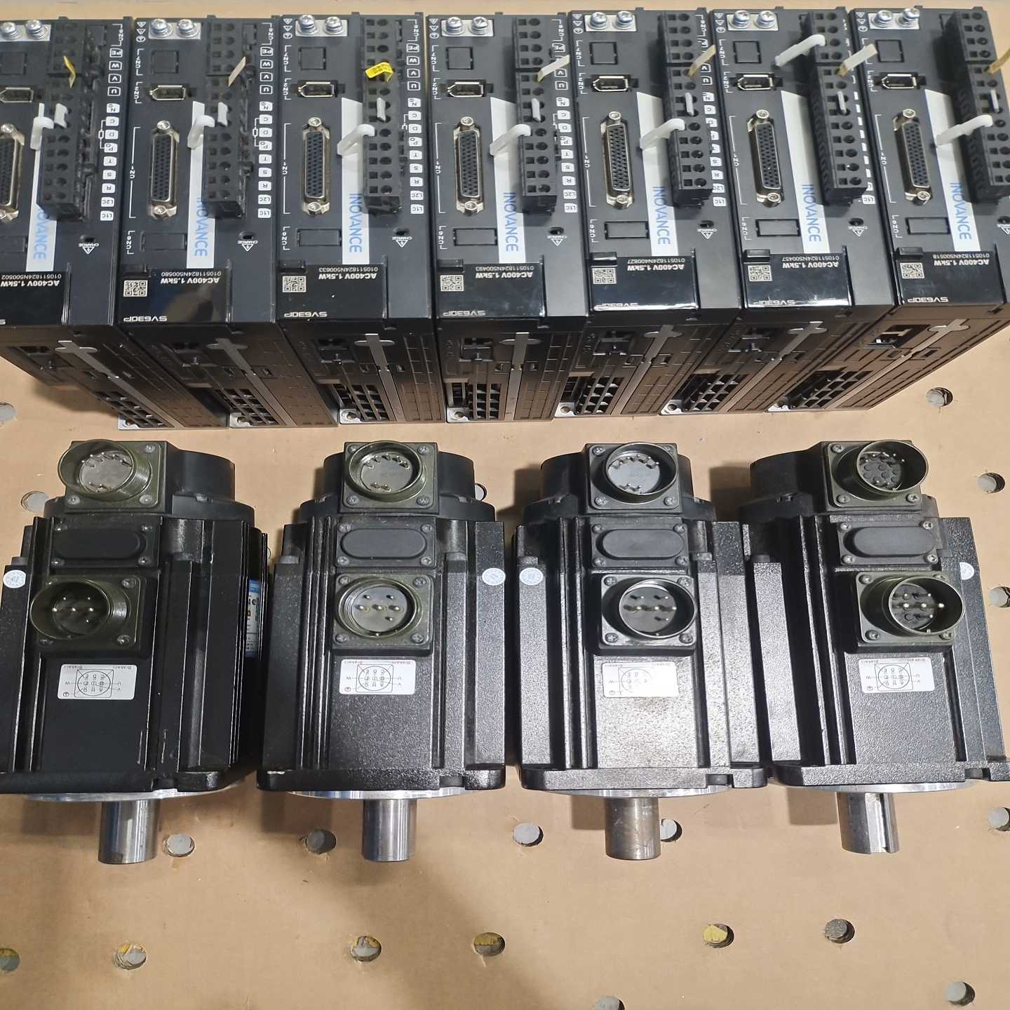 汇川伺服驱动器和电机套装，驱动器型号SV630PT5R4I，-询价客服