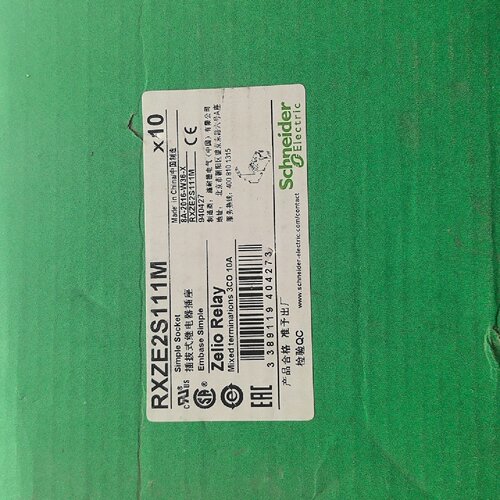 全新Schneider施耐德RXZE2S111M插拔式-议价