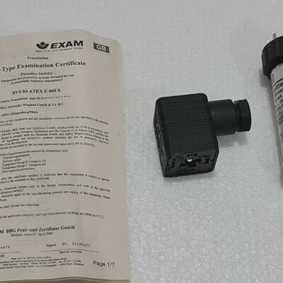 WIKA IS20S PRESSURE TRANSMITTER IS20SBBQNBAZGA4ZUX1ZZZ 250 B