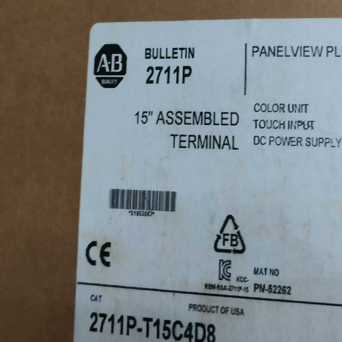 2711P-T15C4D8终端屏库存质保一年询价