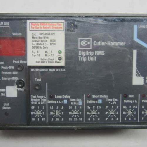 Unit De Dclenchement DigitRIP CUTLER HAMMER RP6A16A120 Utili