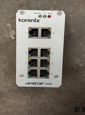 Korenix科洛理思JetNet3008工业交换机8口百议价商品