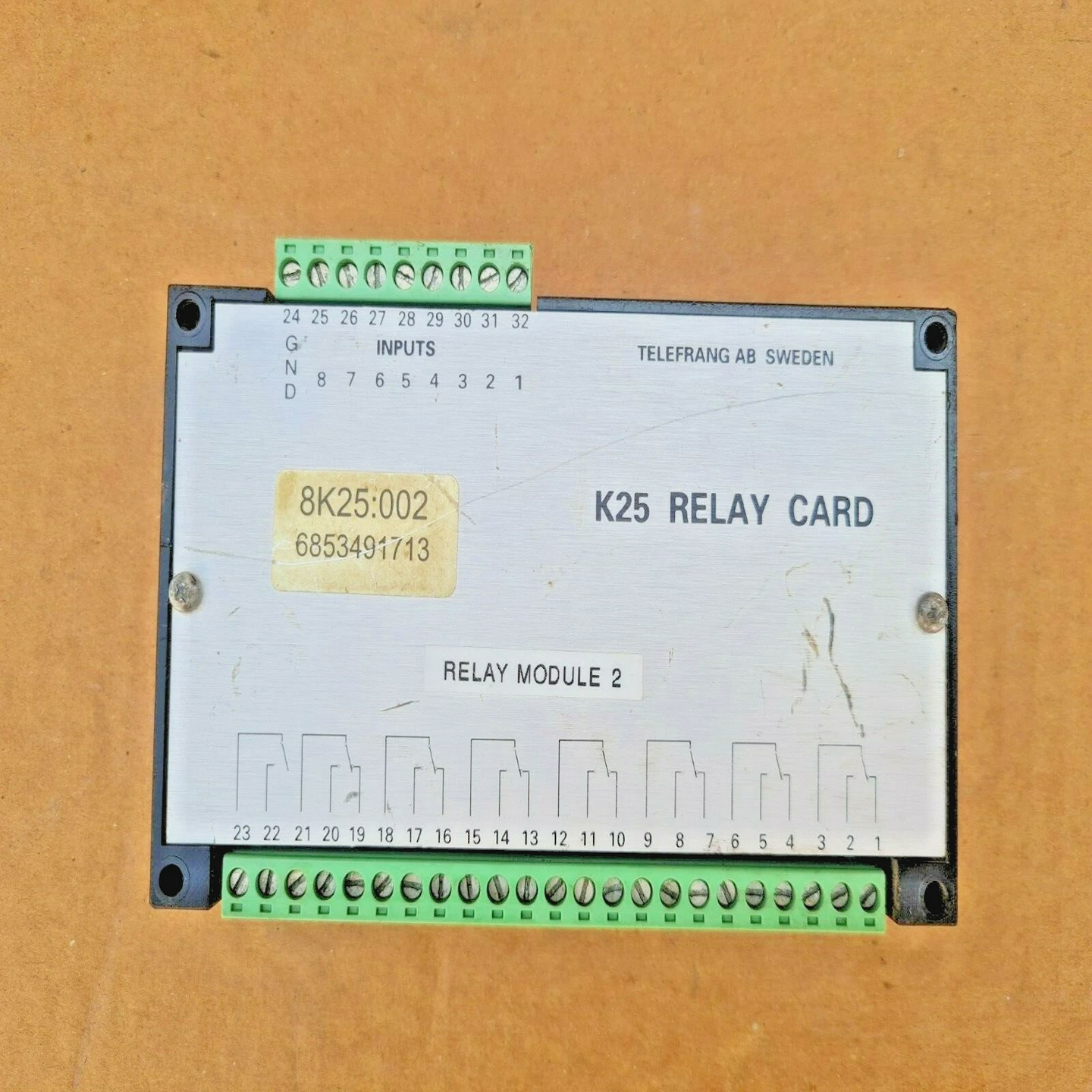 TELEFRANGABK25RELAYCARD8K25:002