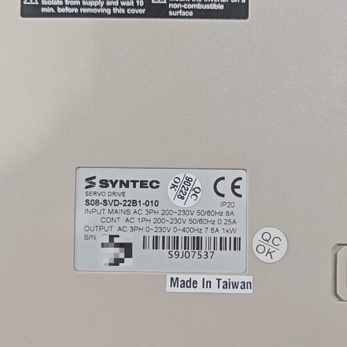 寻I新代驱动器S08SVD22B1010