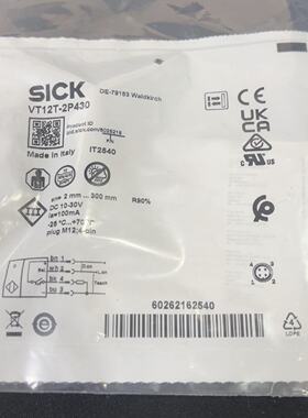 全新SICK西克VT12T2P430光电传感器订货号60-议价