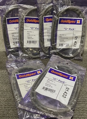 GOLDSPEC 01 433 O PACK 512 x 6 x 14 SEALS GASKET 444 LOT OF