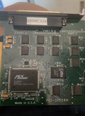 PCI-DIO24H数据采集卡成色如图包功能便适用