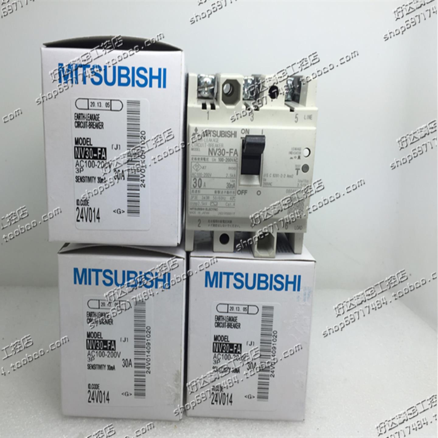 NV30-FA3P5A10A15A20A30A日本三菱漏电断路器现货正品