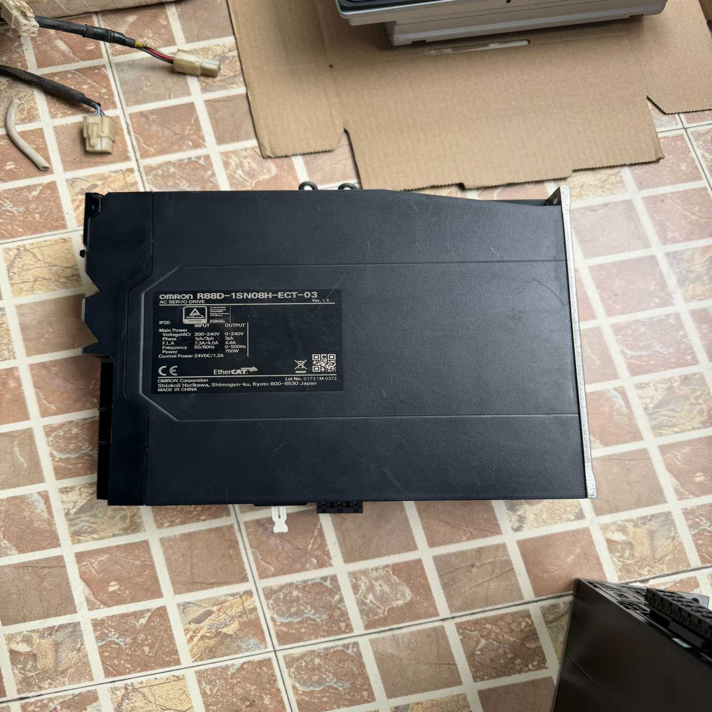 咨询-驱动器R88D-1SN08H-ECT-03功能，实